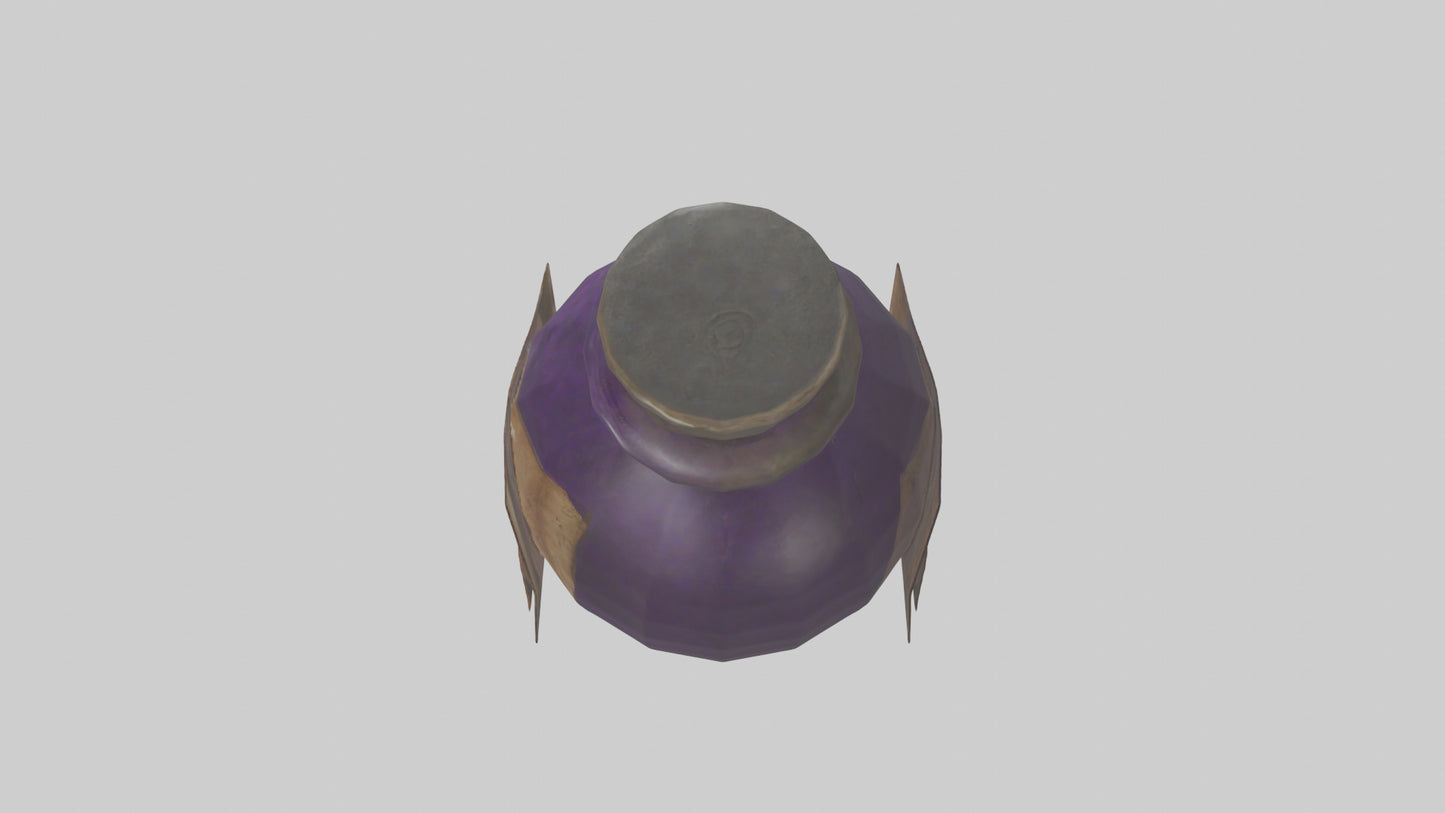 Health Potion model VR / AR / low-poly
