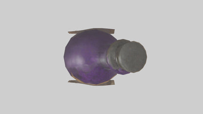 Health Potion model VR / AR / low-poly