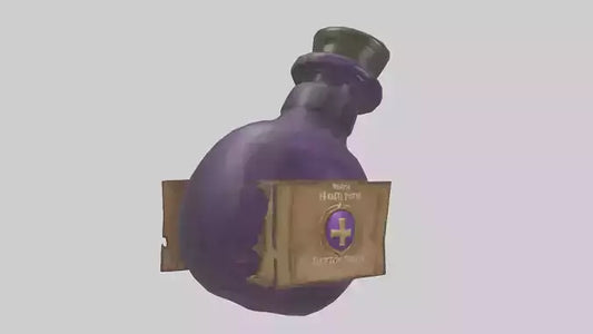 Health Potion model VR / AR / low-poly