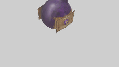 Health Potion model VR / AR / low-poly
