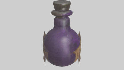 Health Potion model VR / AR / low-poly