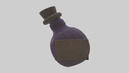 Health Potion model VR / AR / low-poly