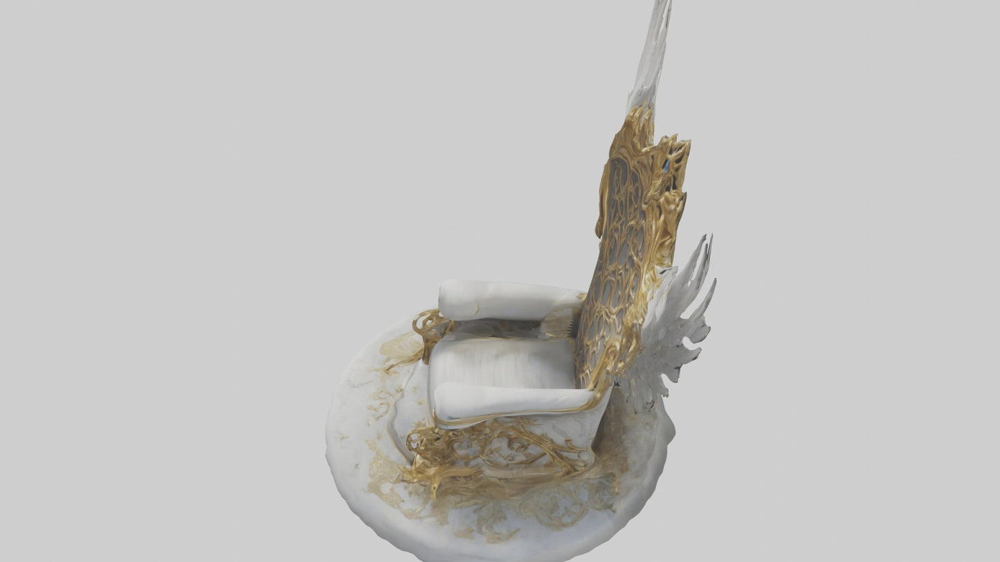 3D model Heavenlythrone Model VR / AR / low-poly