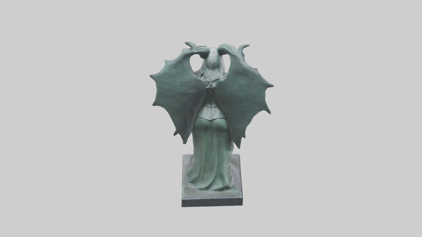 3D model Hel statue model VR / AR / low-poly