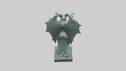 3D model Hel statue model VR / AR / low-poly