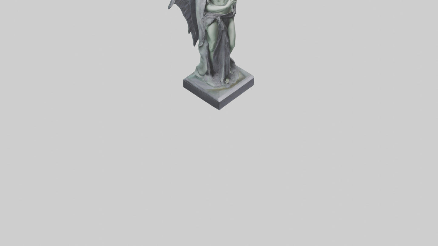 3D model Hel statue model VR / AR / low-poly