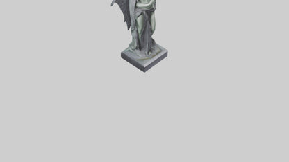 3D model Hel statue model VR / AR / low-poly