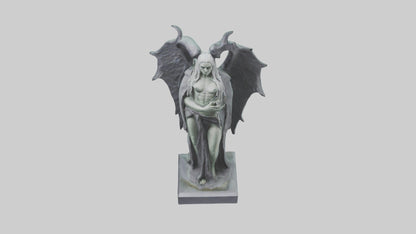 3D model Hel statue model VR / AR / low-poly