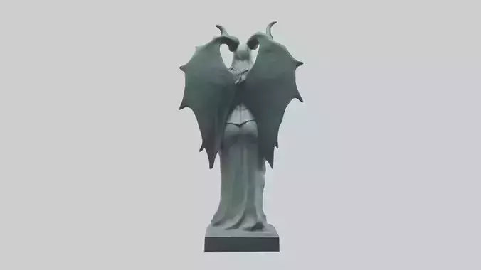 3D model Hel statue model VR / AR / low-poly