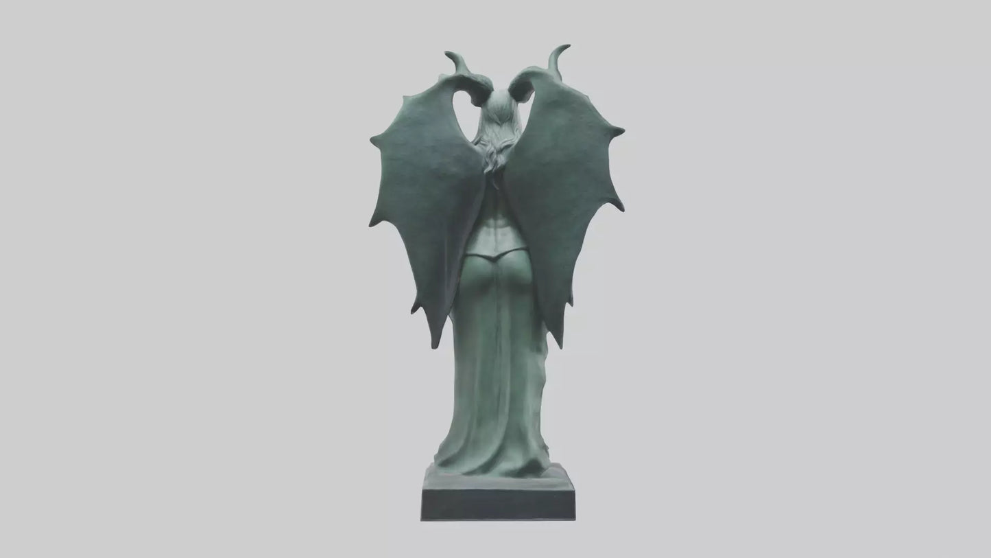 3D model Hel statue model VR / AR / low-poly