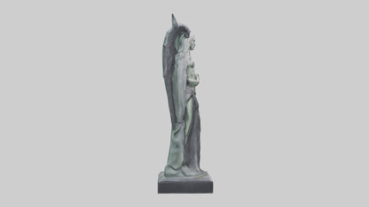 3D model Hel statue model VR / AR / low-poly