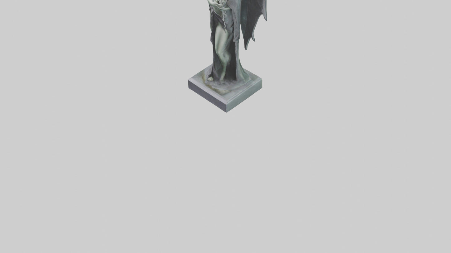 3D model Hel statue model VR / AR / low-poly