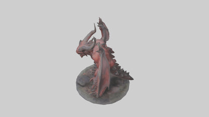 3D model Hell Beast Reborn model VR / AR / low-poly