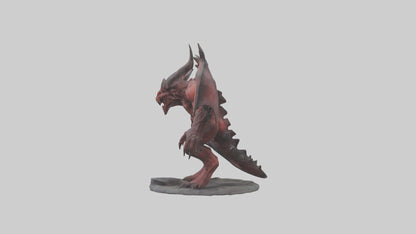 3D model Hell Beast Reborn model VR / AR / low-poly