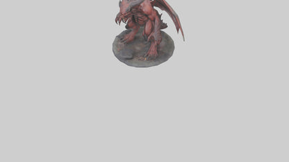 3D model Hell Beast Reborn model VR / AR / low-poly