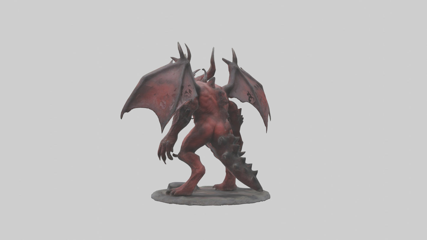 3D model Hell Beast Reborn model VR / AR / low-poly