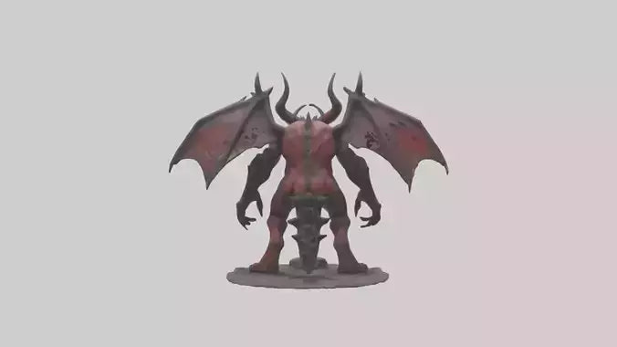 3D model Hell Beast Reborn model VR / AR / low-poly
