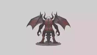 3D model Hell Beast Reborn model VR / AR / low-poly