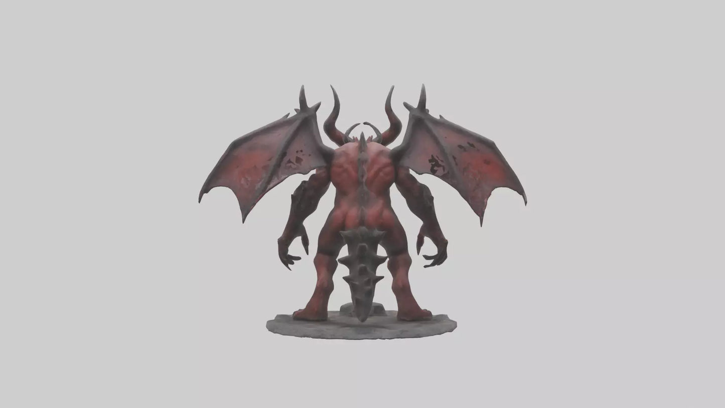 3D model Hell Beast Reborn model VR / AR / low-poly