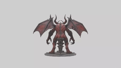 3D model Hell Beast Reborn model VR / AR / low-poly