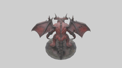 3D model Hell Beast Reborn model VR / AR / low-poly
