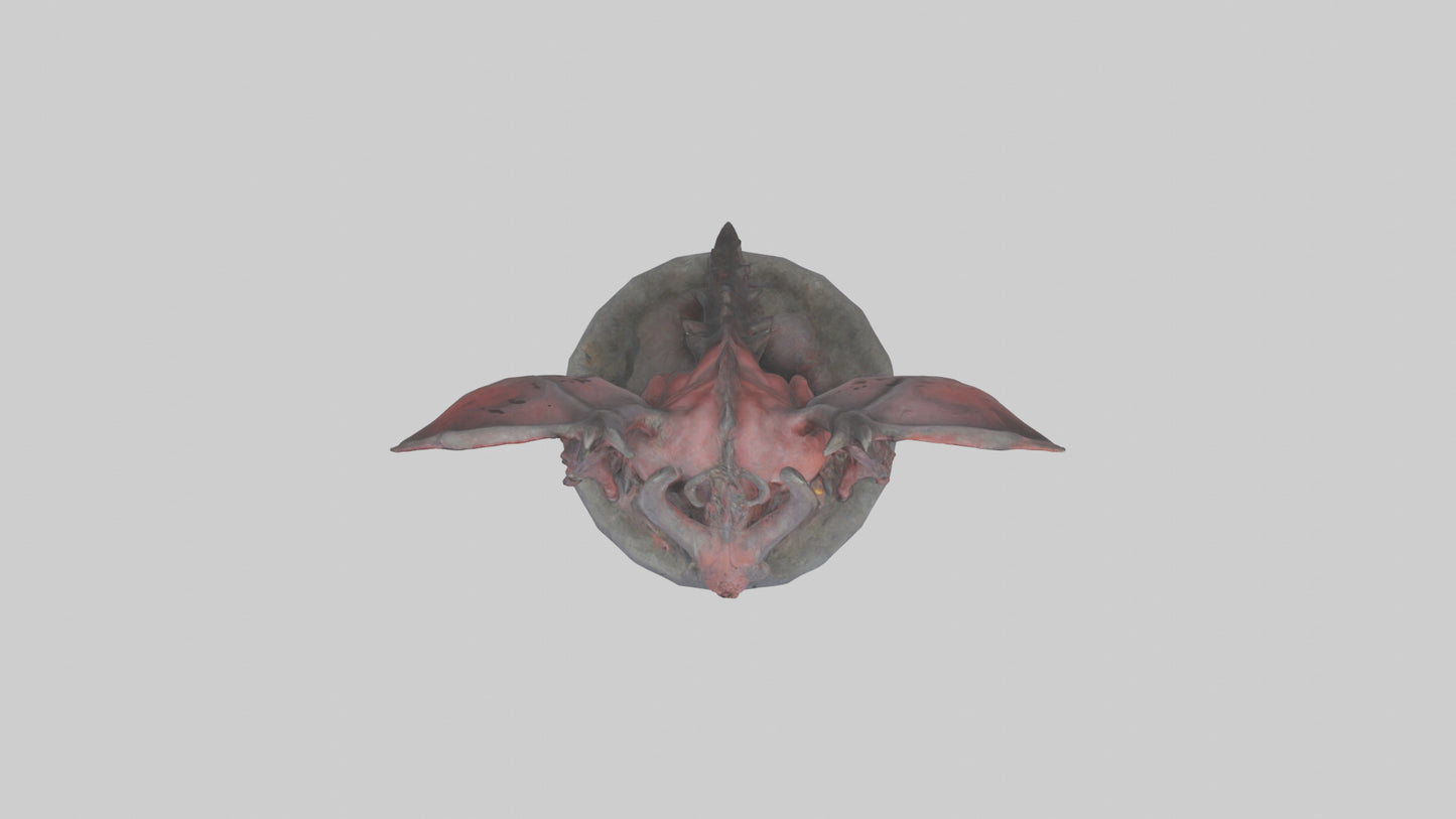 3D model Hell Beast Reborn model VR / AR / low-poly