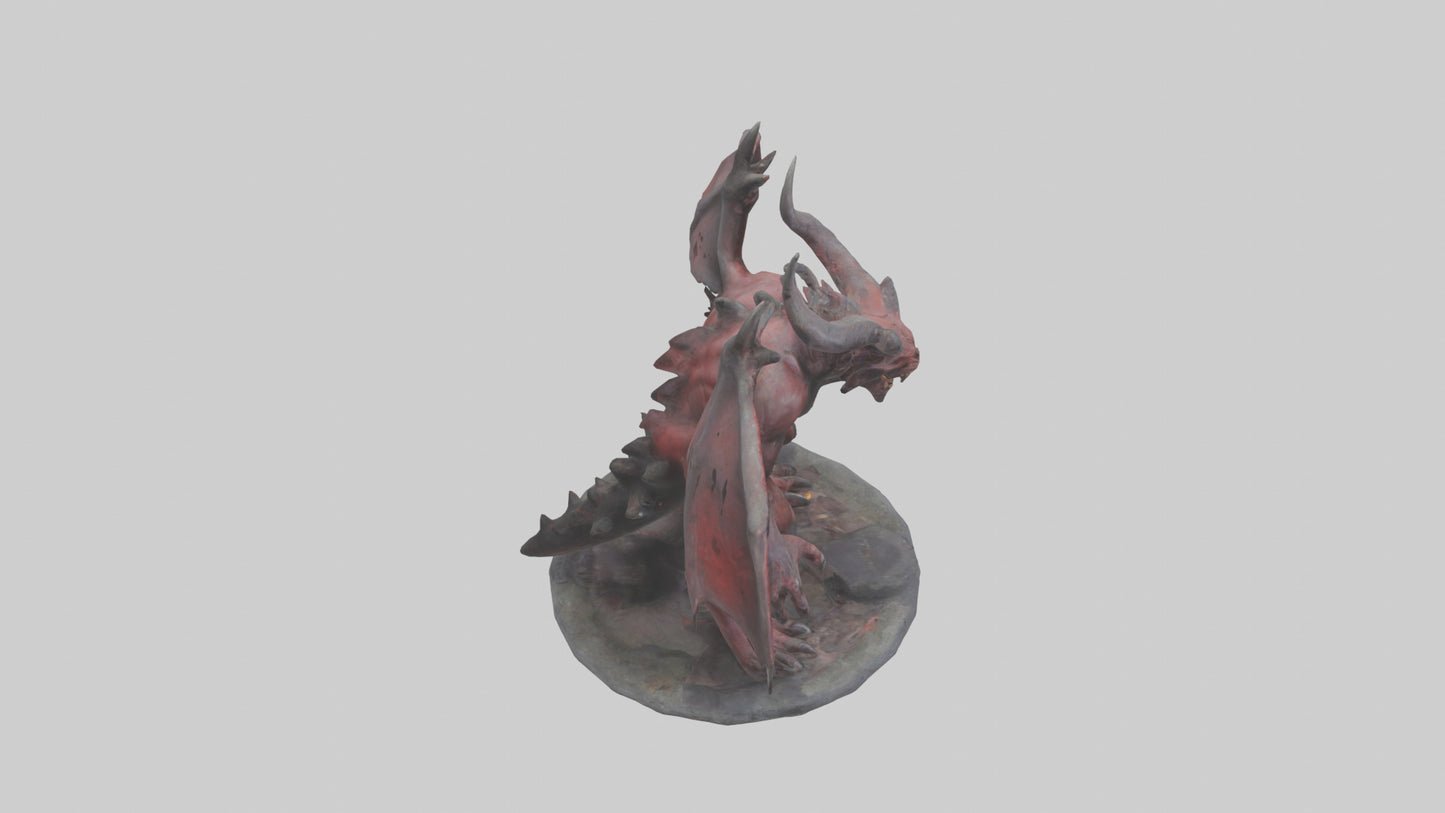 3D model Hell Beast Reborn model VR / AR / low-poly