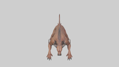 Hell Hound model VR / AR / low-poly