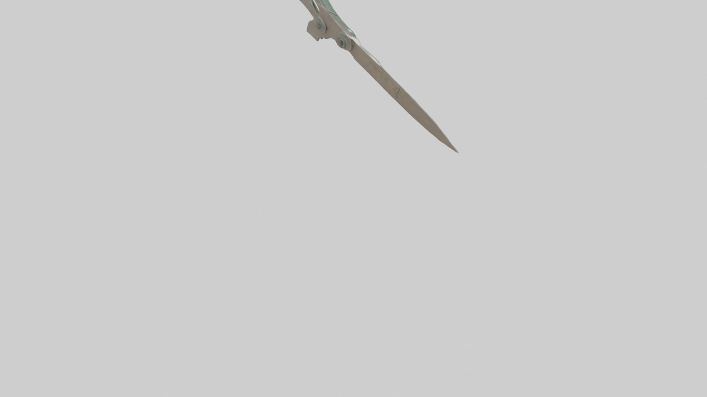 3D model Herb scissors model VR / AR / low-poly