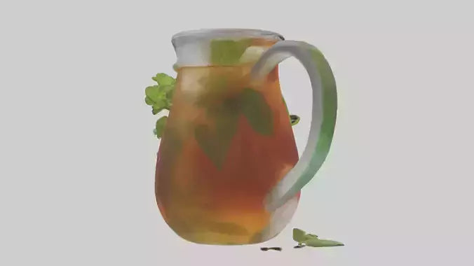 3D model Herbal iced tea model VR / AR / low-poly
