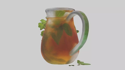 3D model Herbal iced tea model VR / AR / low-poly