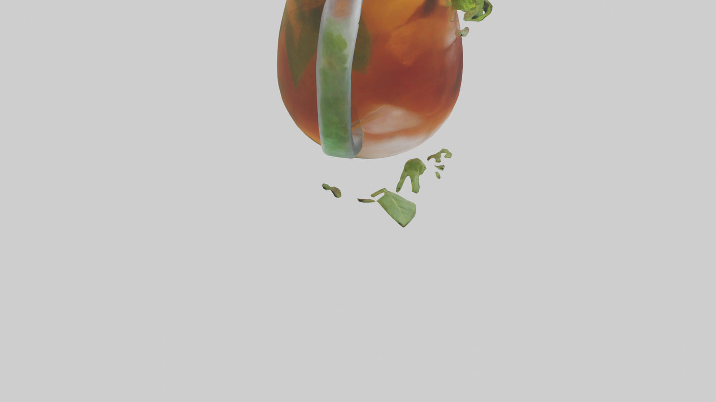 3D model Herbal iced tea model VR / AR / low-poly