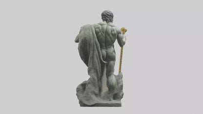 Hercules statue model VR / AR / low-poly
