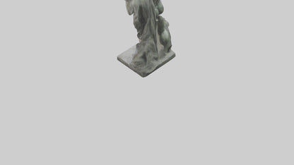 Hercules statue model VR / AR / low-poly