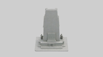 3D model Heroes of Independence monument model VR / AR / low-poly