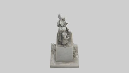 3D model Heroes of the War for Peace statue model VR / AR / low-poly