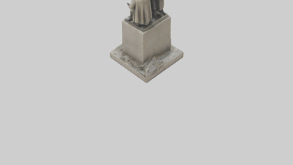 3D model Heroes of the War for Peace statue model VR / AR / low-poly
