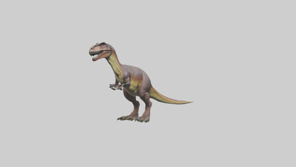 3D model Herrerasaurus model VR / AR / low-poly