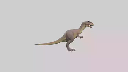 3D model Herrerasaurus model VR / AR / low-poly