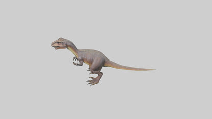 3D model Herrerasaurus model VR / AR / low-poly