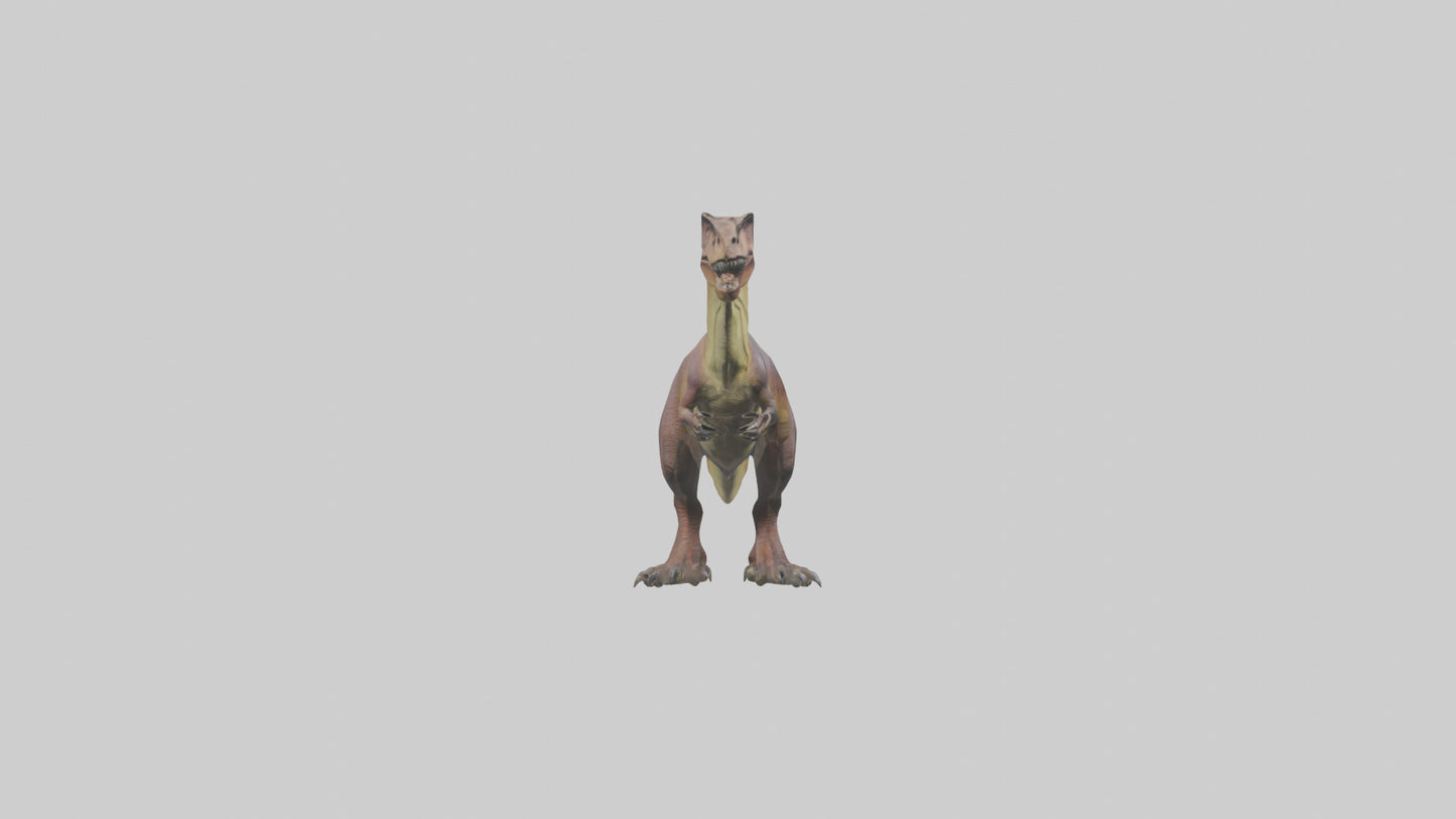 3D model Herrerasaurus model VR / AR / low-poly