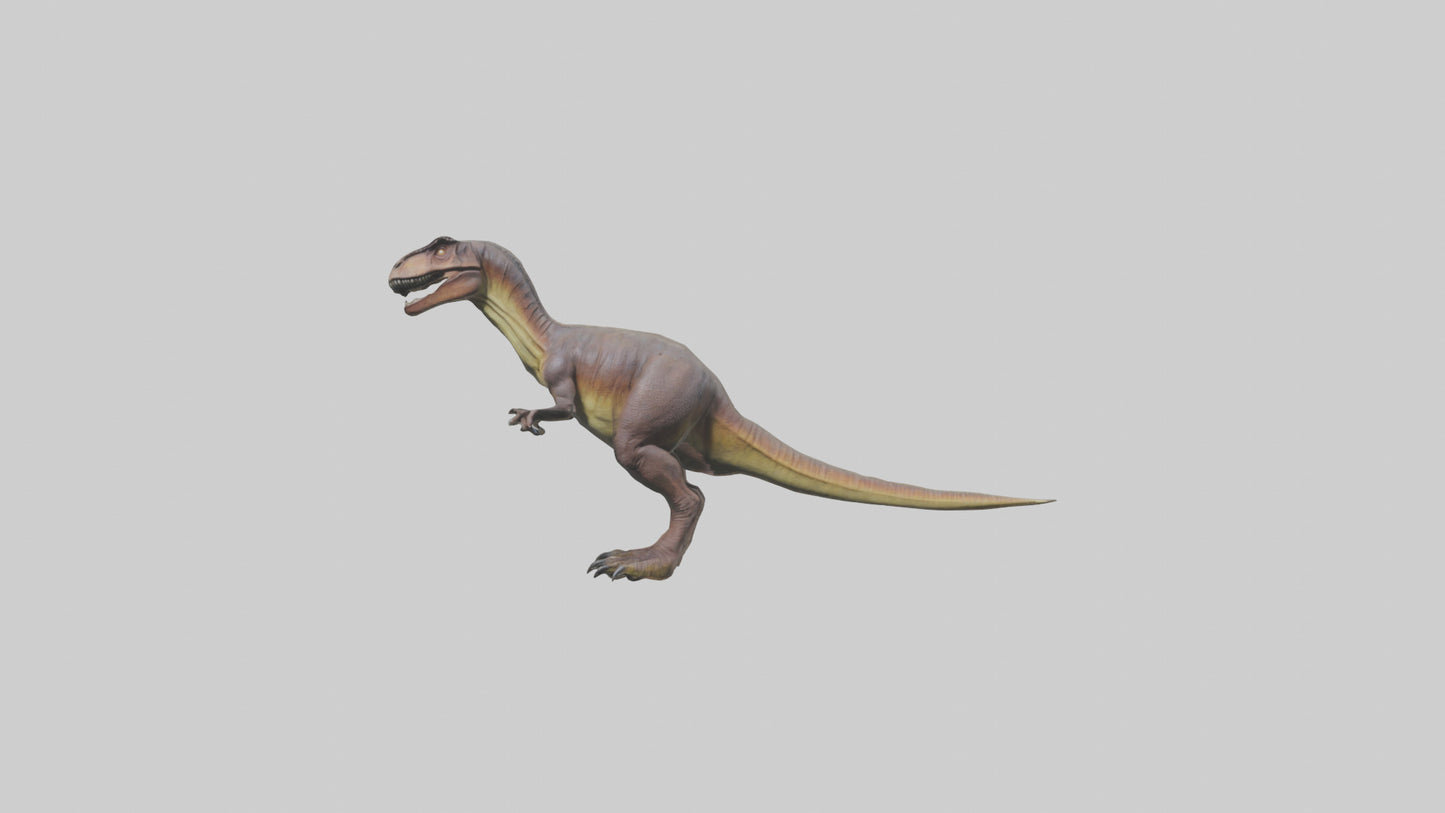 3D model Herrerasaurus model VR / AR / low-poly