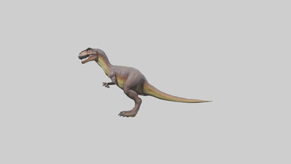 3D model Herrerasaurus model VR / AR / low-poly