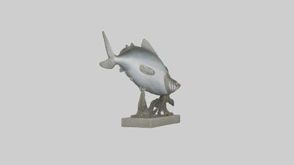 3D model Herring statue model VR / AR / low-poly