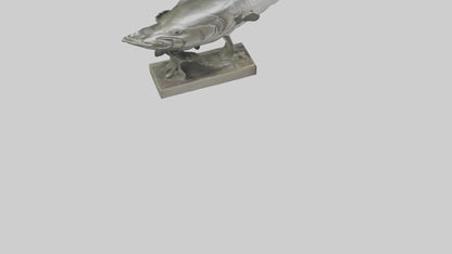 3D model Herring statue model VR / AR / low-poly
