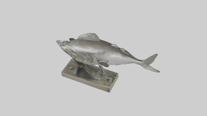 3D model Herring statue model VR / AR / low-poly