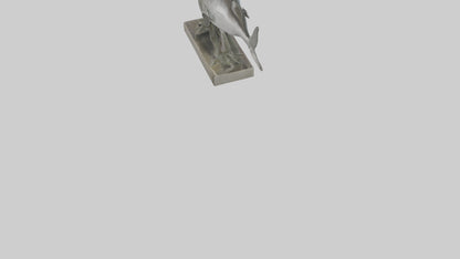 3D model Herring statue model VR / AR / low-poly