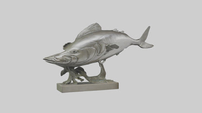 3D model Herring statue model VR / AR / low-poly
