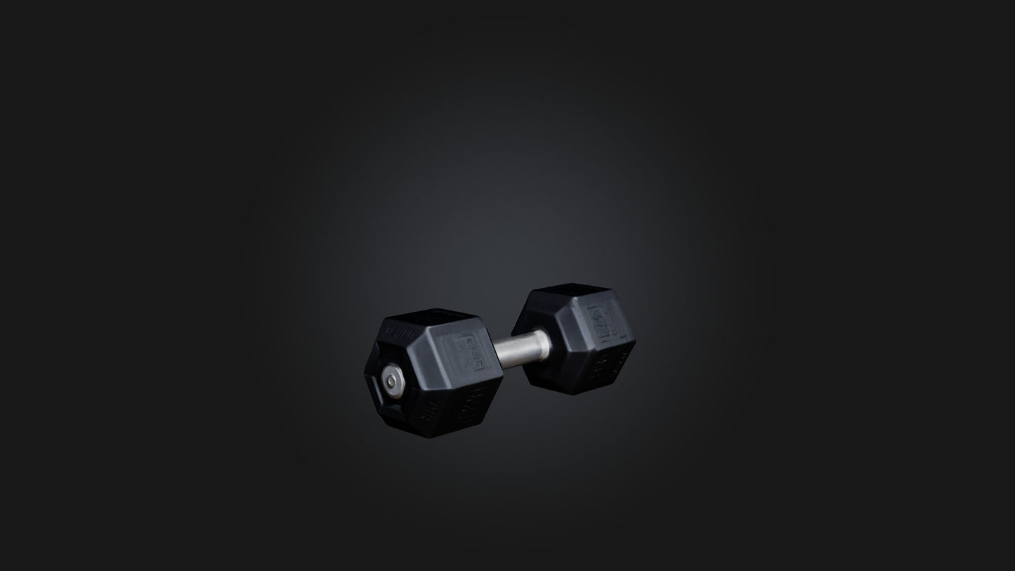 3D model Hex Dumbell VR / AR / low-poly