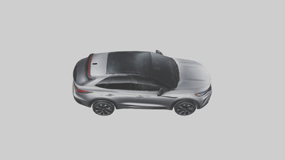 Highperformance Crossover SUV model VR / AR / low-poly